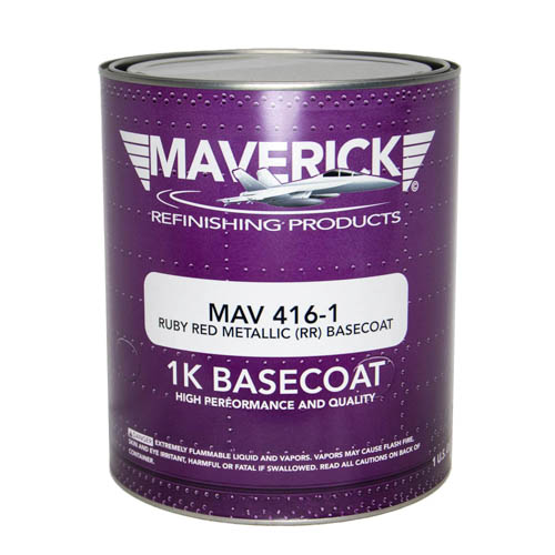 MAV 416-1 – RUBY RED METALLIC (RR) BASECOAT