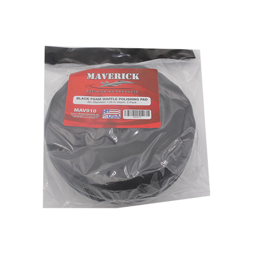 MAV 910 – 8in  BLACK WAFFLE FOAM PAD 2/PACK