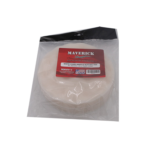 MAV 911 – 8in  WHITE WAFFLE FOAM PAD 2/PACK